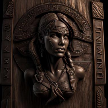 3D model Tomb Raider Anniversary game (STL)